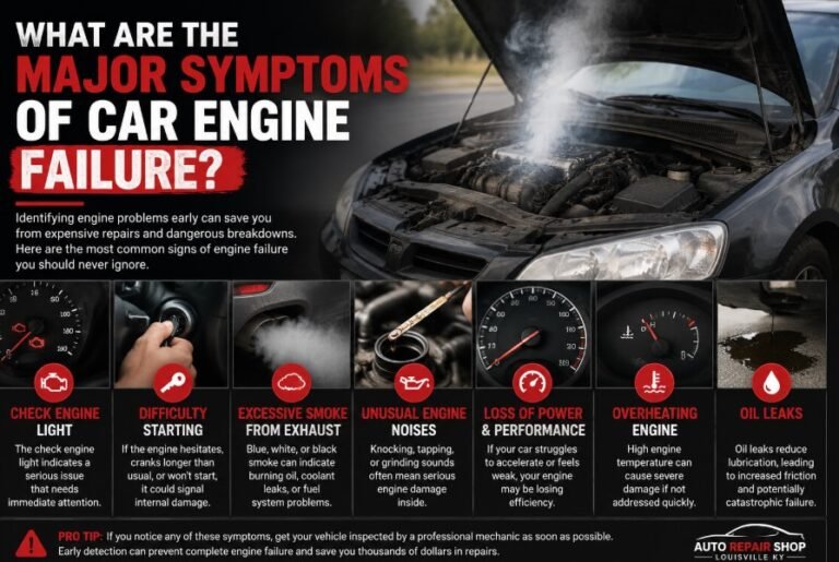 What Are the Major Symptoms of Car Engine Failure?