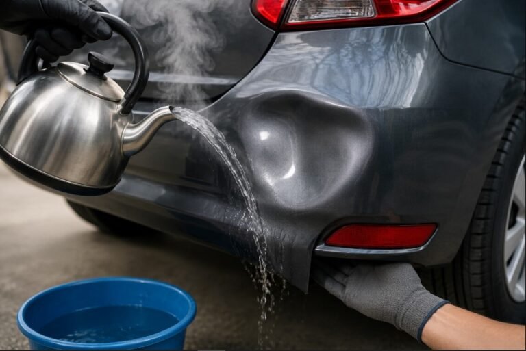 Can Boiling Water Fix a Small Dent in a Car?