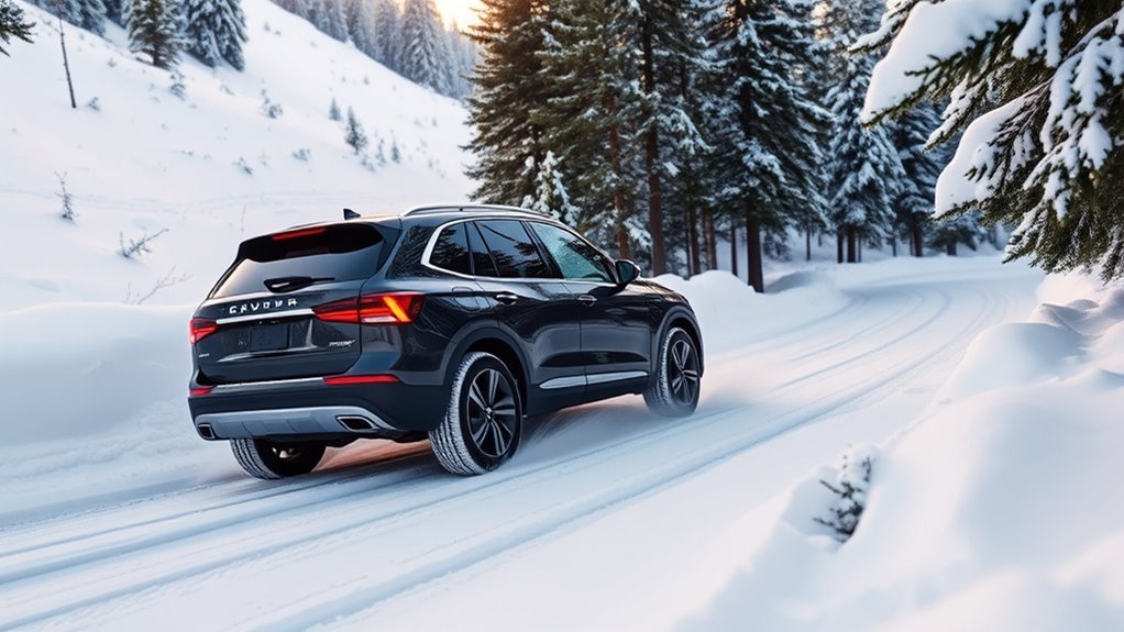awd improves snowy traction
