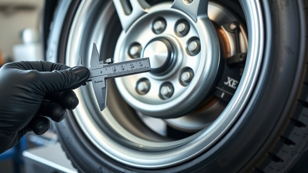 clean wheel measure accurately