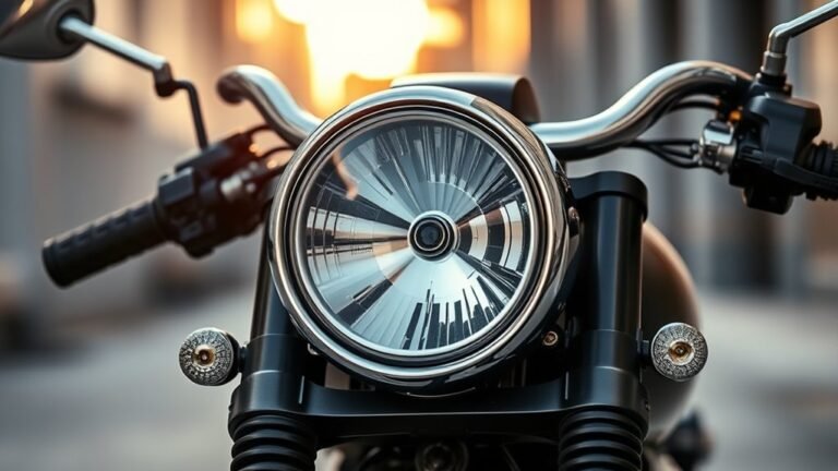 custom chopper headlight options