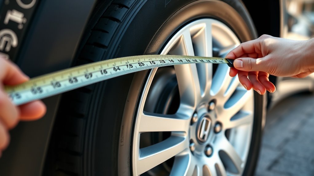 determine honda pilot tire size