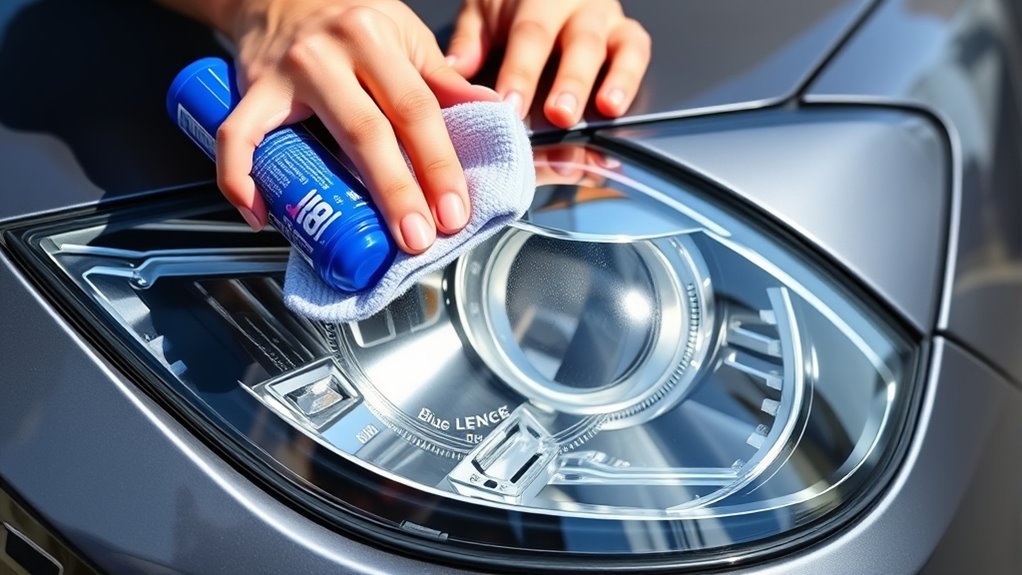 easy headlight restoration process
