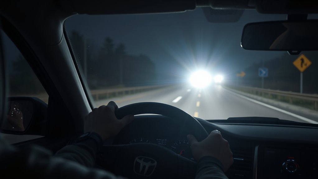 headlight overriding night safety