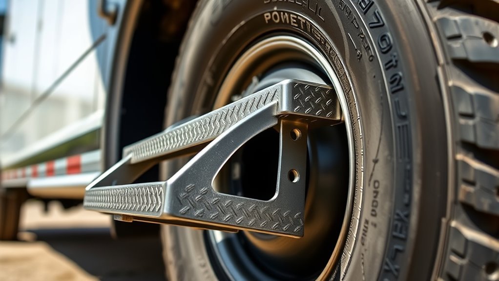 heavy duty tire service step