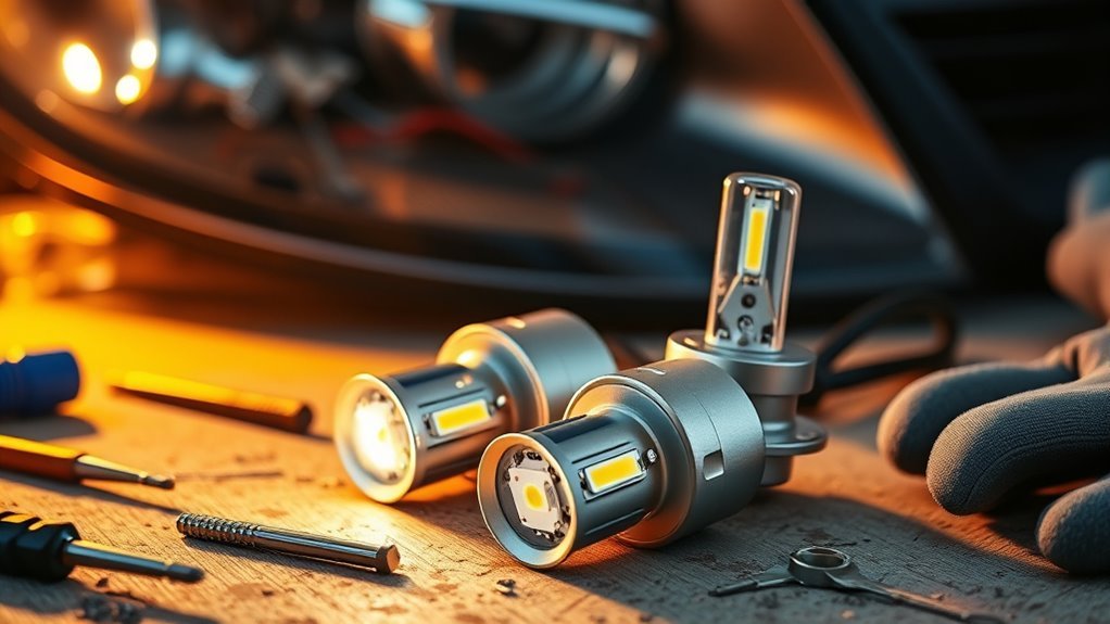 install h7 led bulb