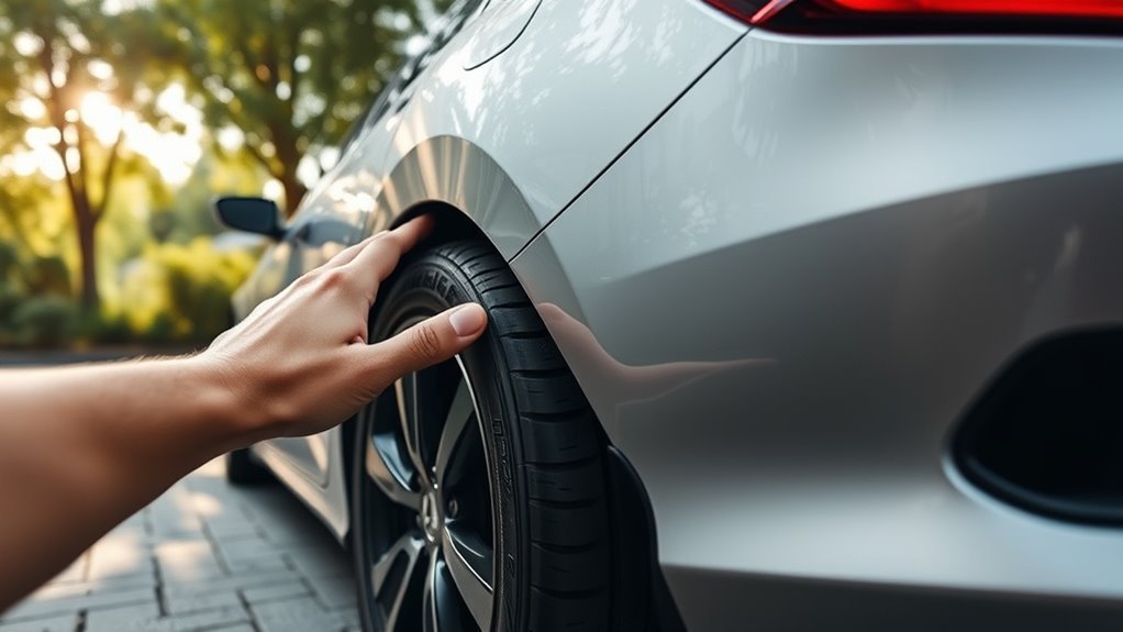 measure cold tire pressure