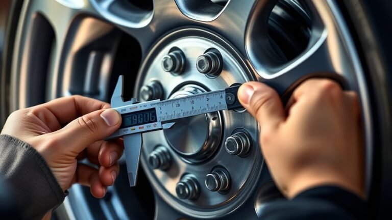 measuring wheel bolt pattern