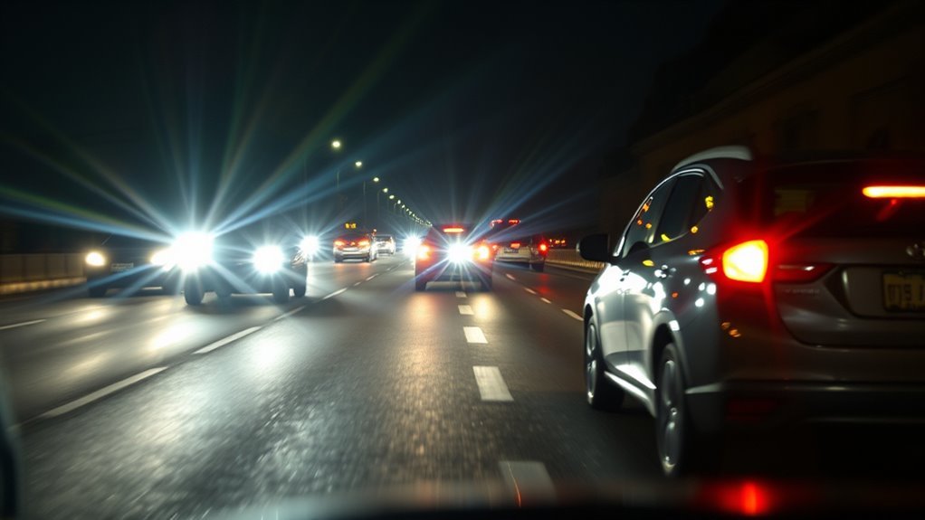 overriding headlights increase danger