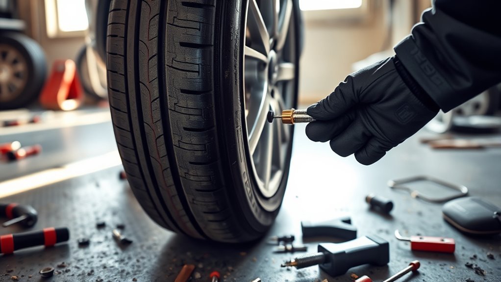patching run flat tires