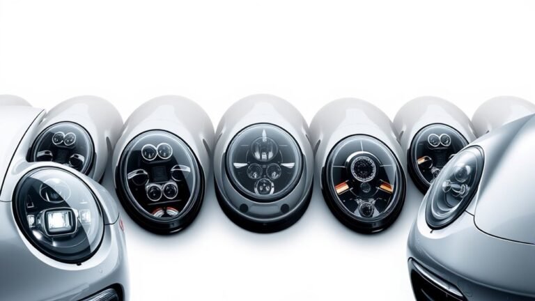 porsche headlights for models