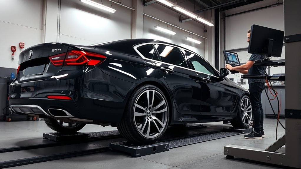 precise wheel alignment process