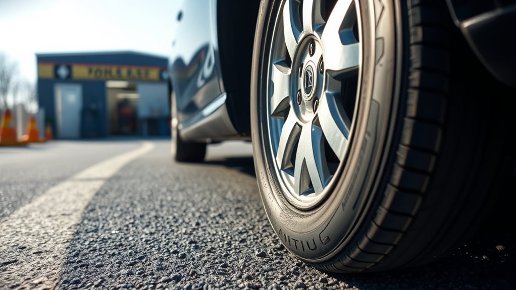 signs for wheel alignment