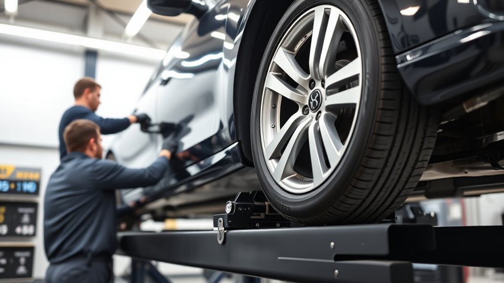 signs of wheel misalignment