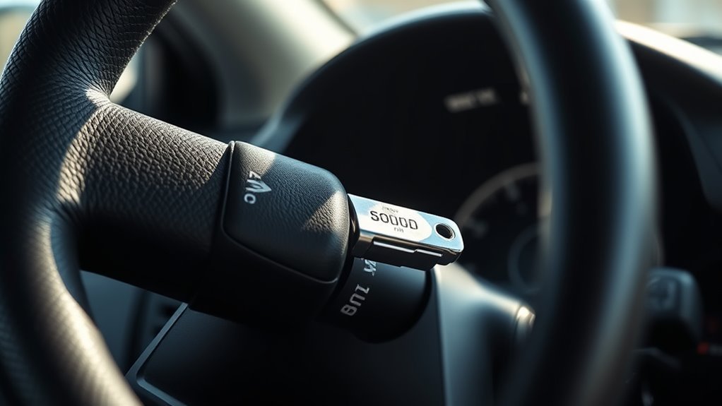 steering wheel lock issues
