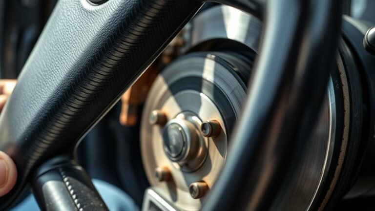 steering wheel shake braking