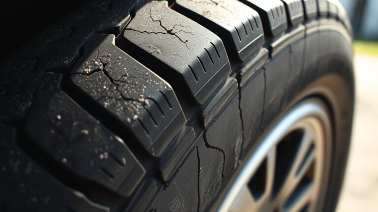tire aging and damage
