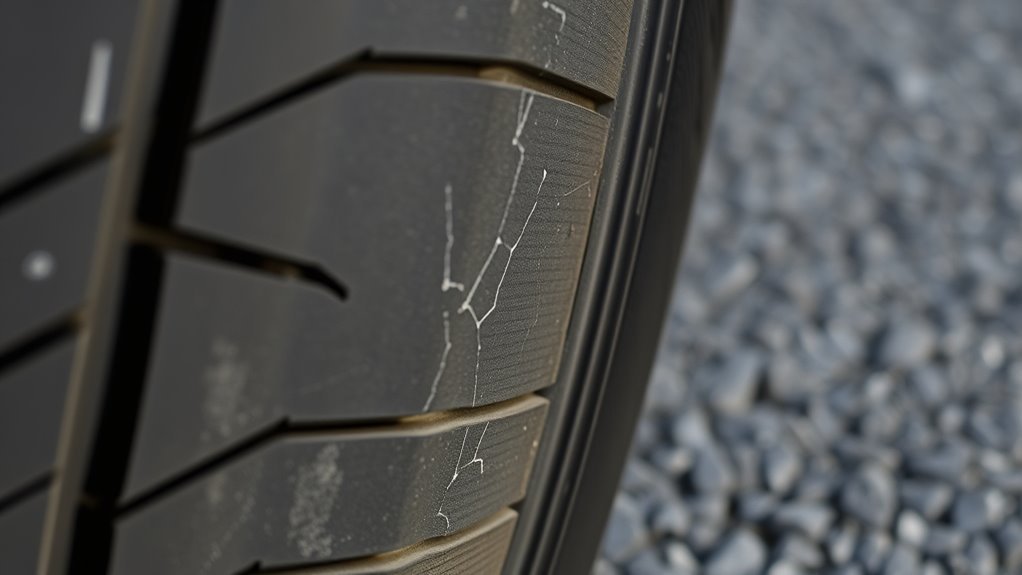 tire pressure affects sidewalls