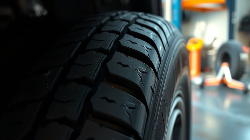 uneven tire wear causes