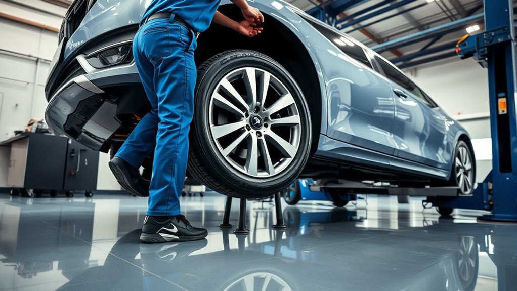 wheel alignment duration estimate