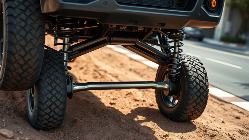 adjustable hydraulic suspension system