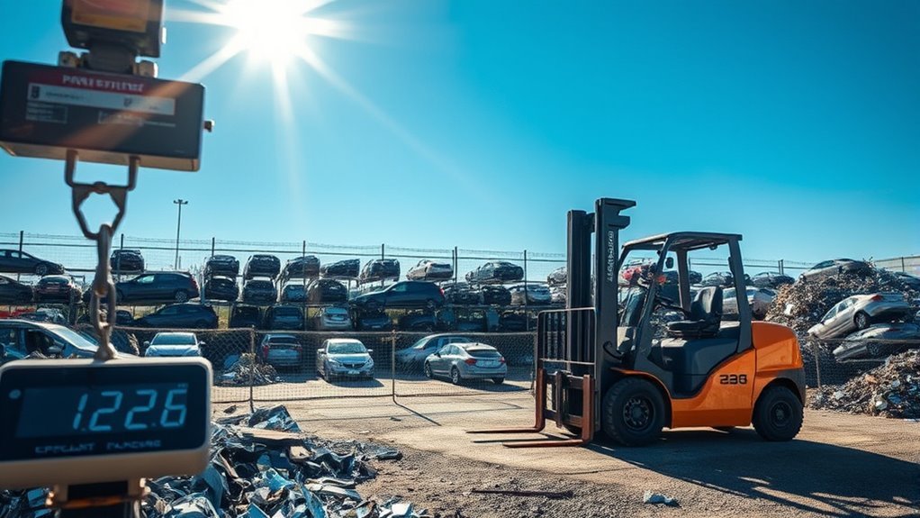 automobile scrap price decline