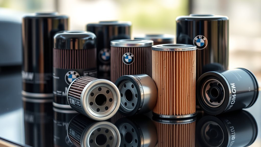 bmw oil filter types