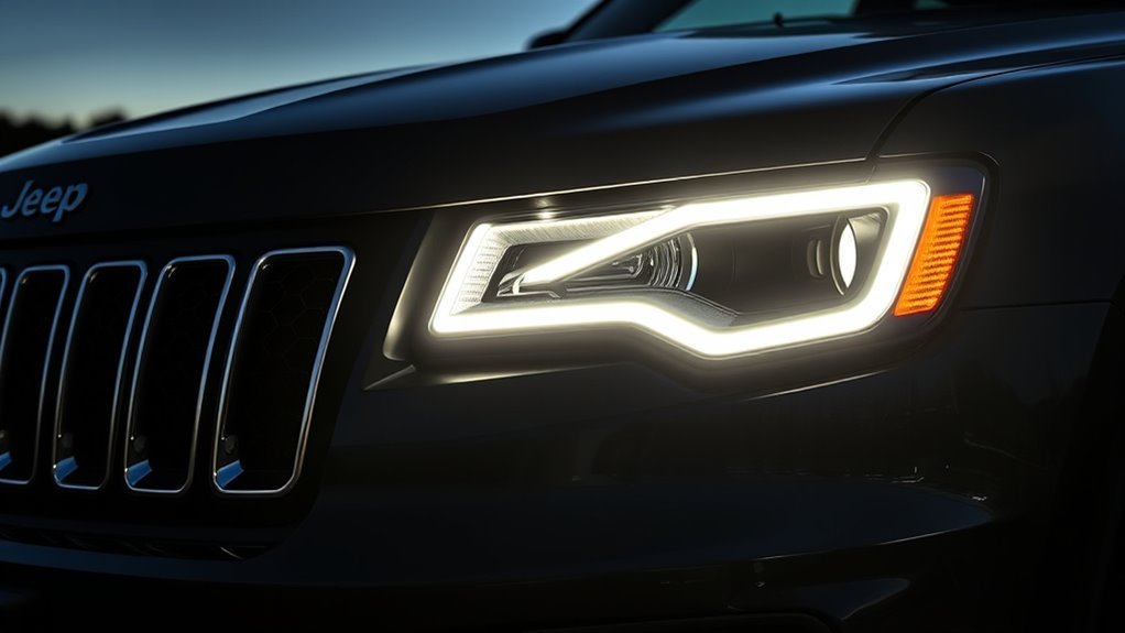 bright modern led headlights