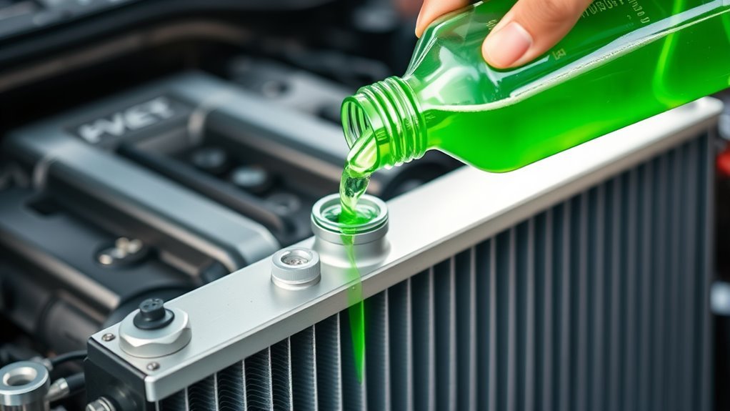 car radiator fluid selection