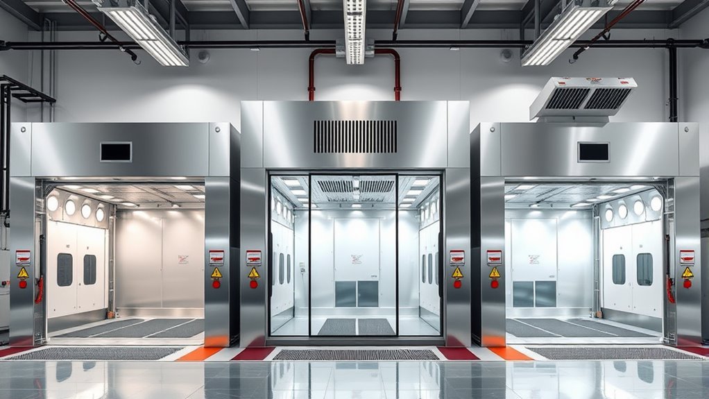 car spray booth variations