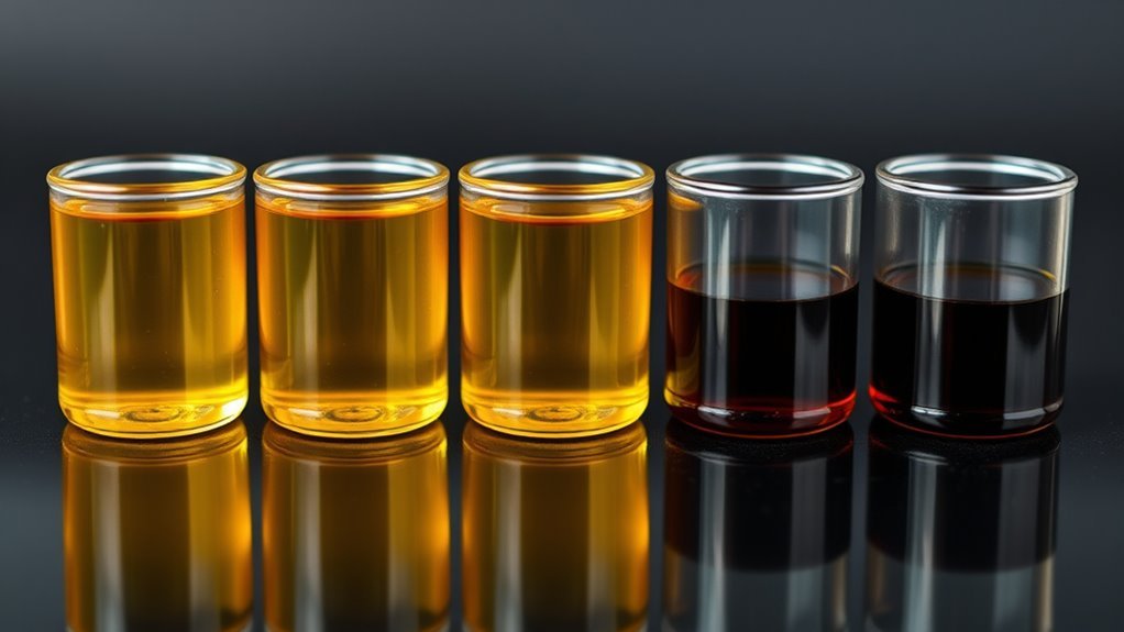 fresh engine oil color