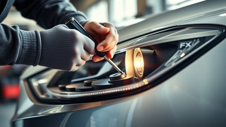 headlight adjustment for visibility