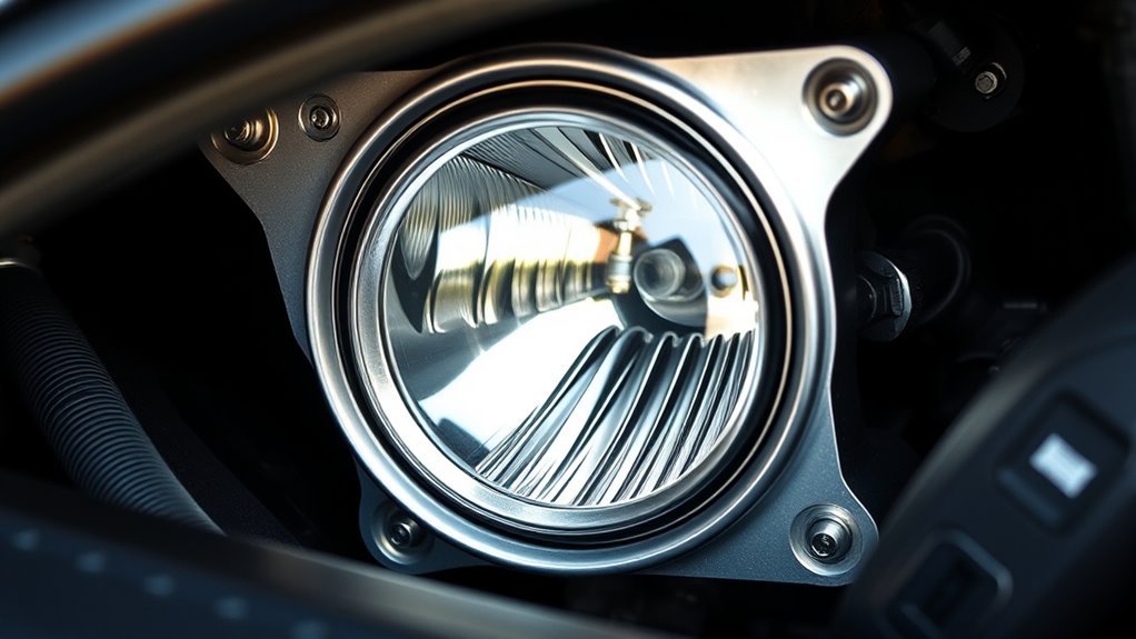 headlight bracket ensures alignment