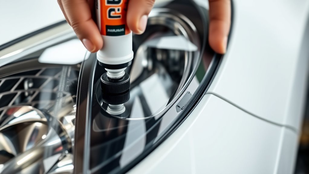headlight sealant application process