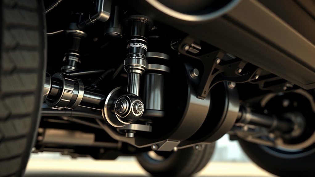 hydraulic suspension enhances comfort