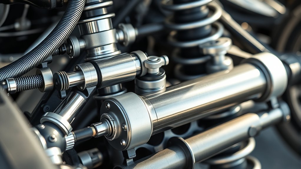hydraulic suspension key components