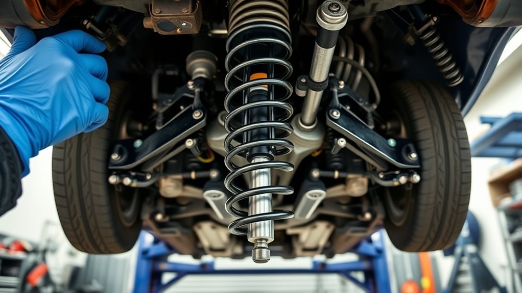 identify front suspension type