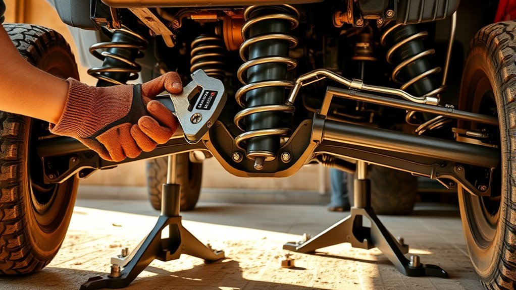 lift car suspension guide