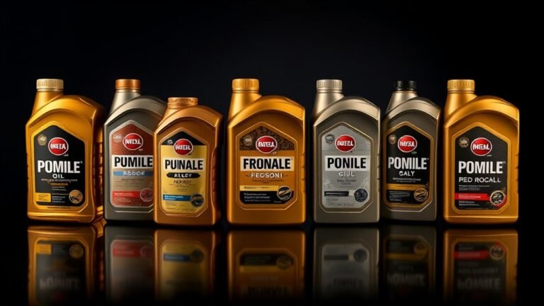 luxury car oil comparison