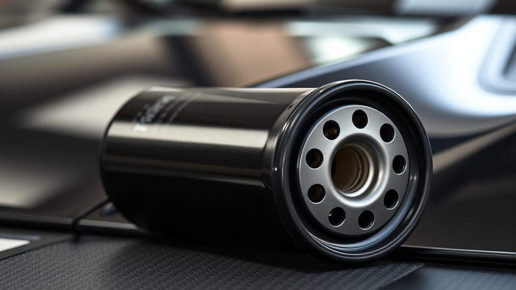 nissan rogue oil filter features