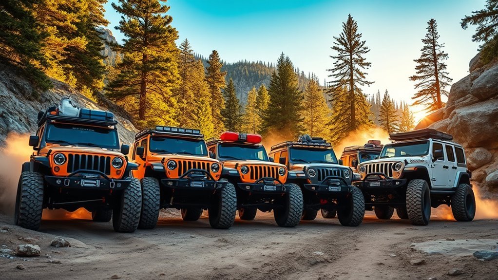 offroad suspension adventure vehicles