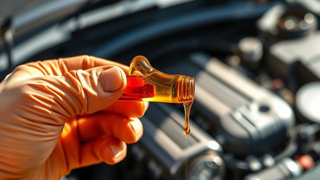 oil color indicates health