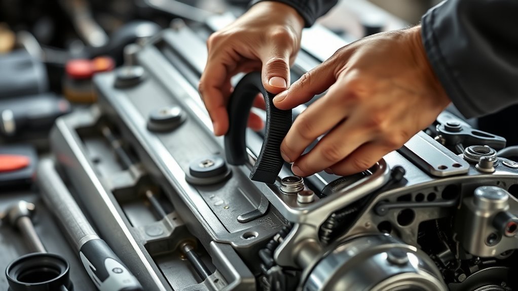 oil filter gasket replacement steps