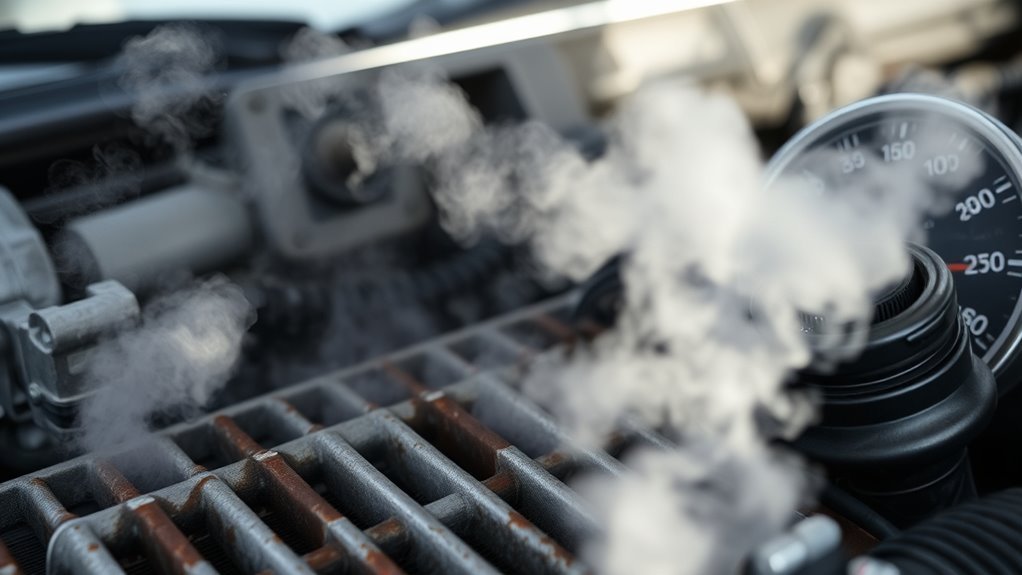 overheating engine temperature alerts