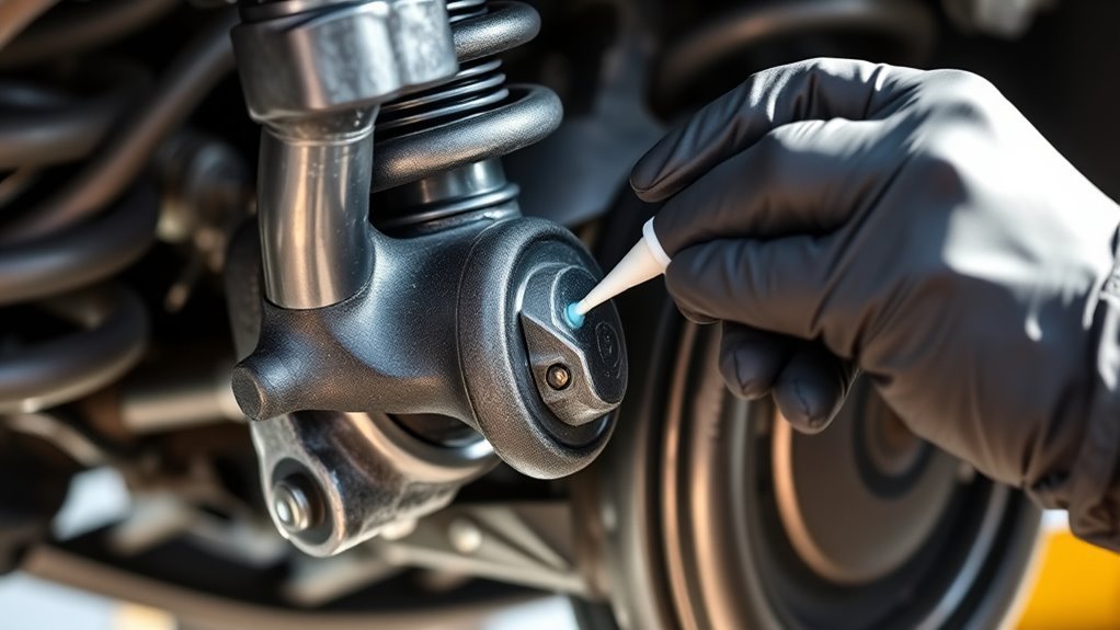 proper lubrication for suspension