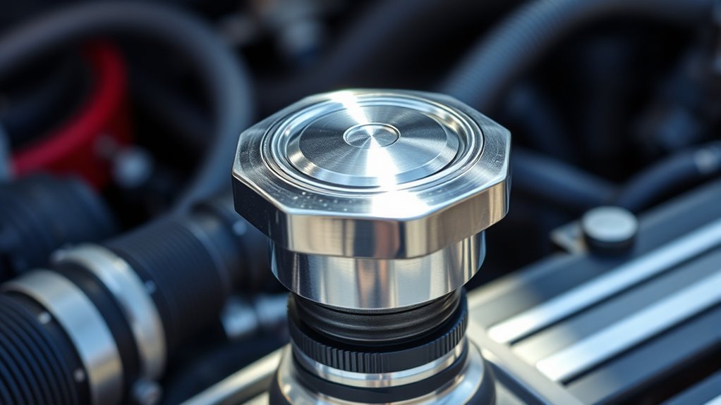 radiator cap ensures cooling efficiency