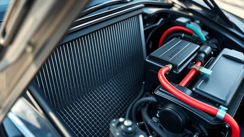 radiator cooling for components