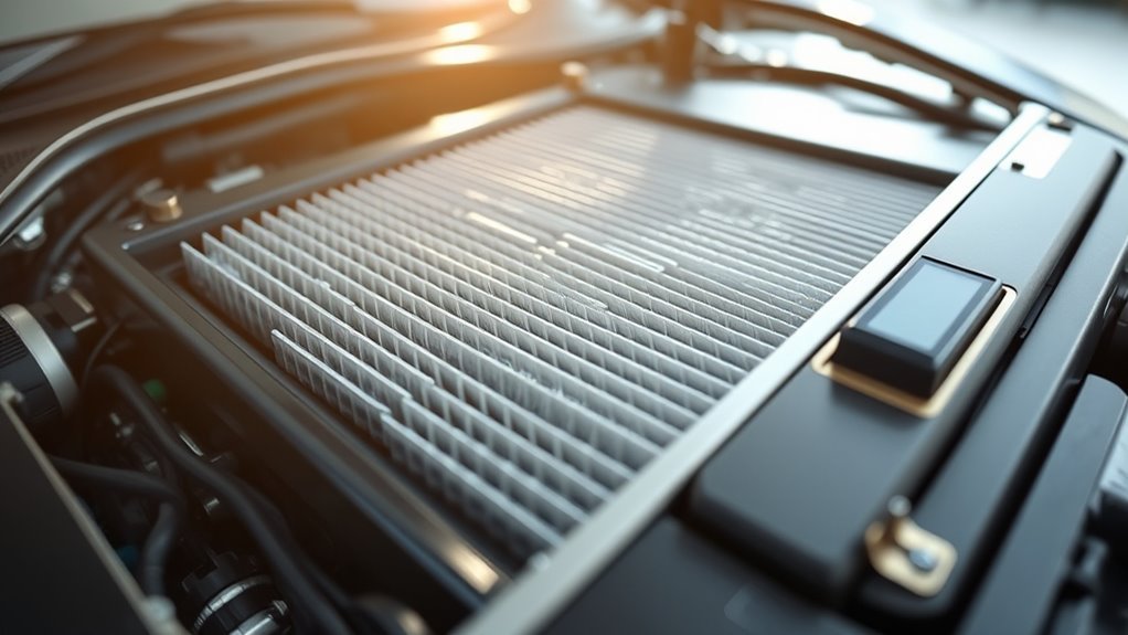 radiator efficiency and k factor