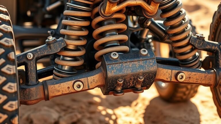 rally car suspension characteristics