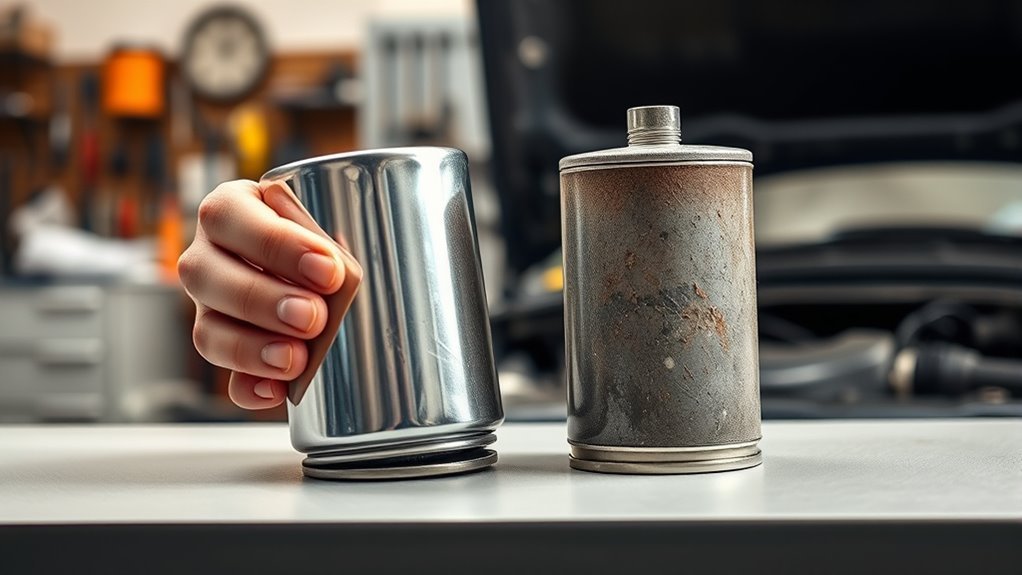 regular oil filter replacement